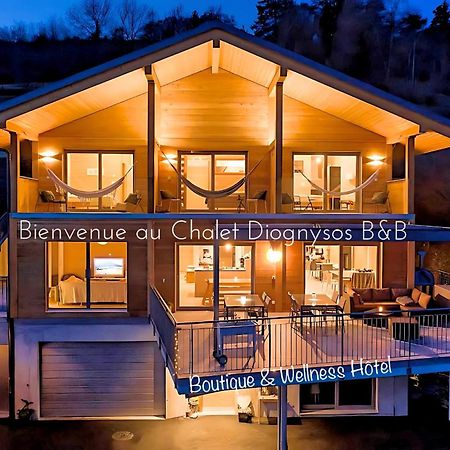 Chalet Diognysos B&B, Boutique Hotel & Wellness Crans-Montana Kültér fotó