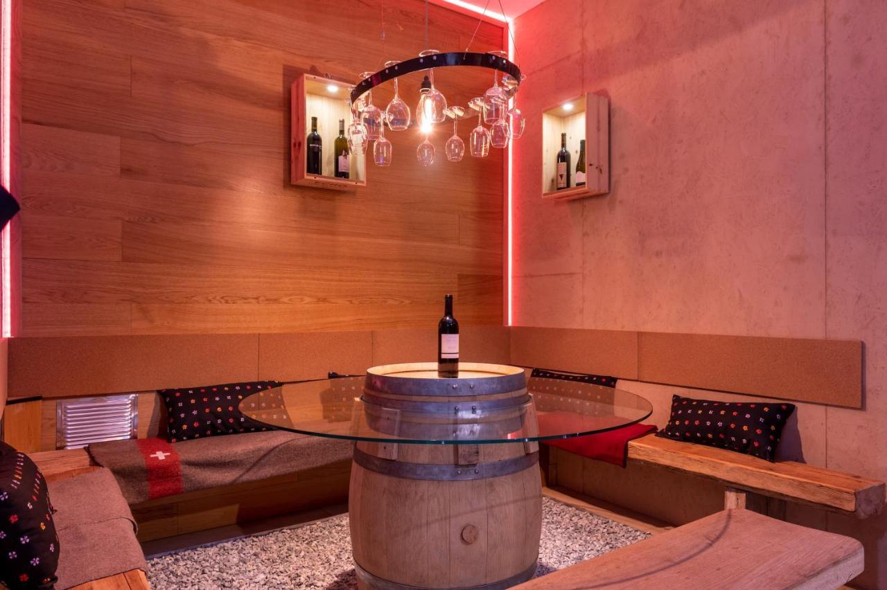 Chalet Diognysos B&B, Boutique Hotel & Wellness Crans-Montana Kültér fotó