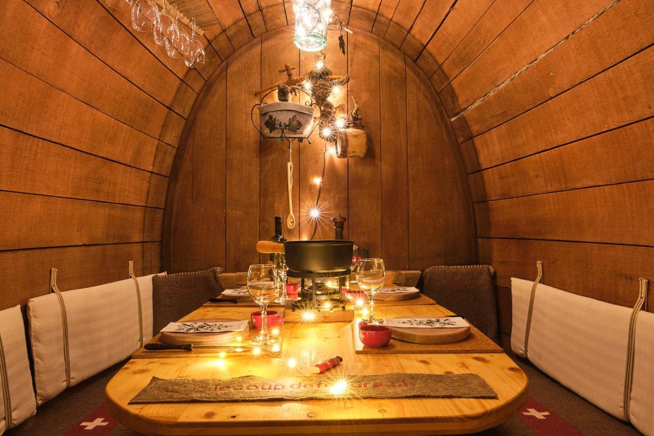 Chalet Diognysos B&B, Boutique Hotel & Wellness Crans-Montana Kültér fotó
